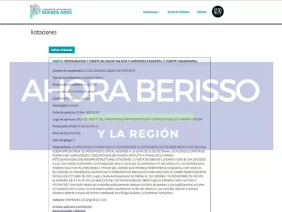 Axel Kicillof habilitó una licitación de 1.224 millones para modernizar el edificio municipal de Guaminí