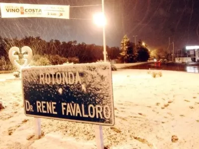 A 18 años de la histórica nevada en Berisso: ¿te acordás qué estabas haciendo ese día?