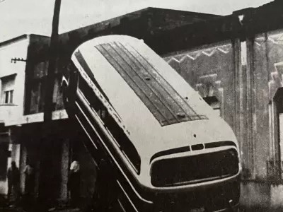 El insólito accidente que quedó en la historia