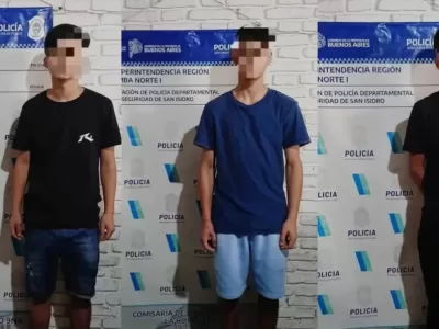 Detuvieron a los ladrones que asaltaron a una jubilada y se sacaron una foto