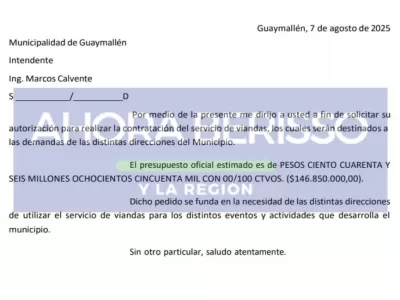 Mendoza: repudio a la licitación gourmet de Guaymallén en plena ola de inseguridad