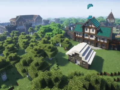 Estudiantes recrean las facultades de la UNLP en Minecraft y ya avanzan con gran parte del mapa
