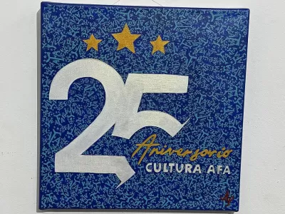 Villa San Carlos participó en la XX Muestra de Arte “Fútbol, pasión y cultura 2025” de AFA