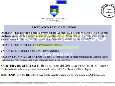 El festival impulsado por la intendente rionegrina se anunci&oacute; sin datos econ&oacute;micos oficiales
