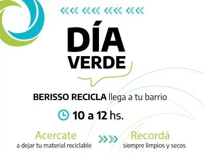 “Berisso Recicla”: continúa el compromiso ambiental en los barrios de la ciudad