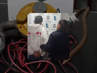 Aprehendido por intentar robar caños de una cabina de gas en Berisso