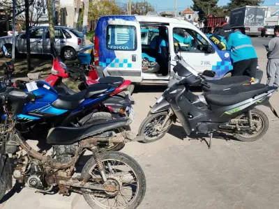 En Berisso: se despleg&oacute; un operativo vial en la Avenida 66 y se secuestraron diez motos