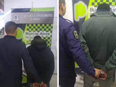 Persecución y captura en Berisso: dos jóvenes detenidos con una moto robada